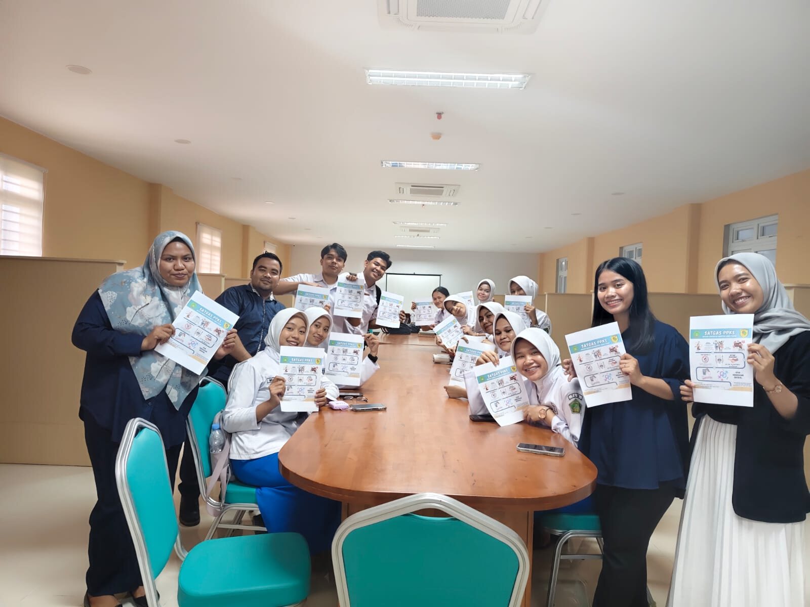 Penyampaian materi edukasi SATGAS PPKS
